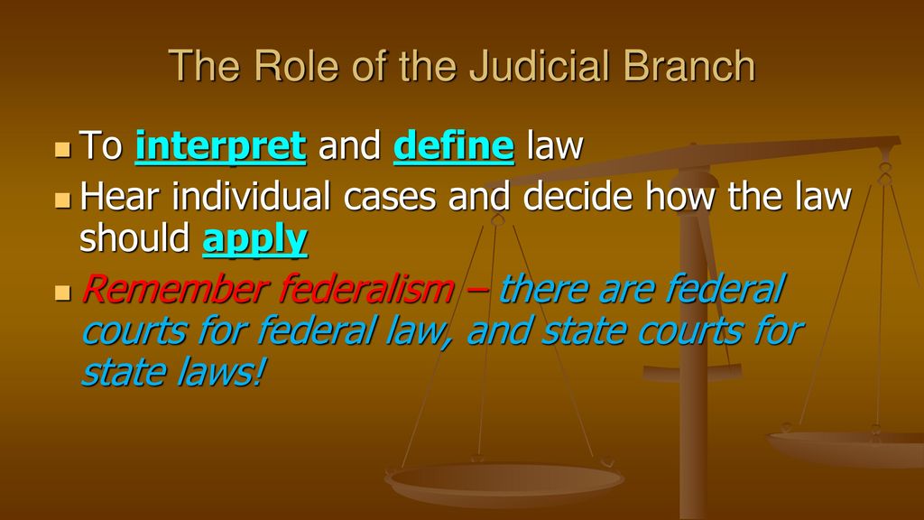 What is the duty 2025 of the judicial branch